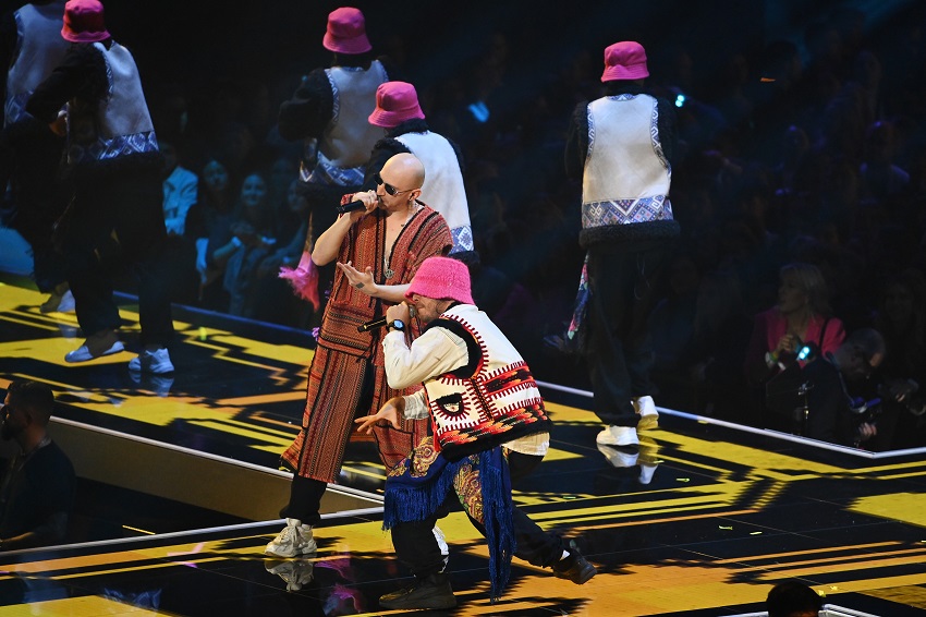  VIDEO: Watch the performance of Kalush Orchestra at the MTV EMA