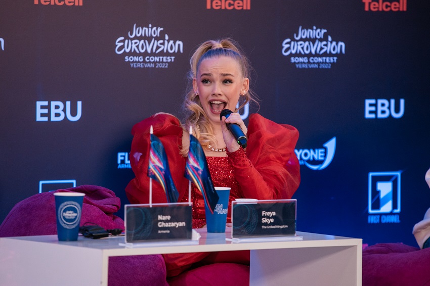  Freya Skye didn’t perform in the jury show of the Junior Eurovision 2022