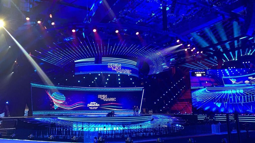 First real picture of the Junior Eurovision 2022 stage has been revealed