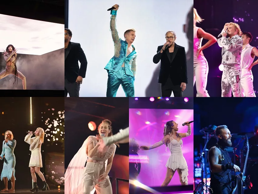 Snippets of the songs in the fourth heat of Melodifestivalen 2023 released