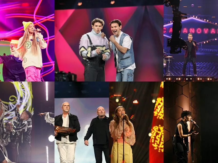  Snippets of the songs competing in the third heat of Melodifestivalen 2023 released
