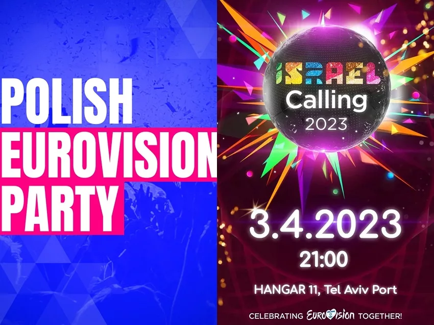 Polish Eurovision Party and Israel Calling are the next two «pre-party» before Eurovision 2023