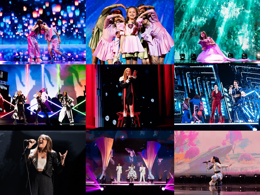 VIDEO: Excerpts from the third day of rehearsals for Junior Eurovision 2023