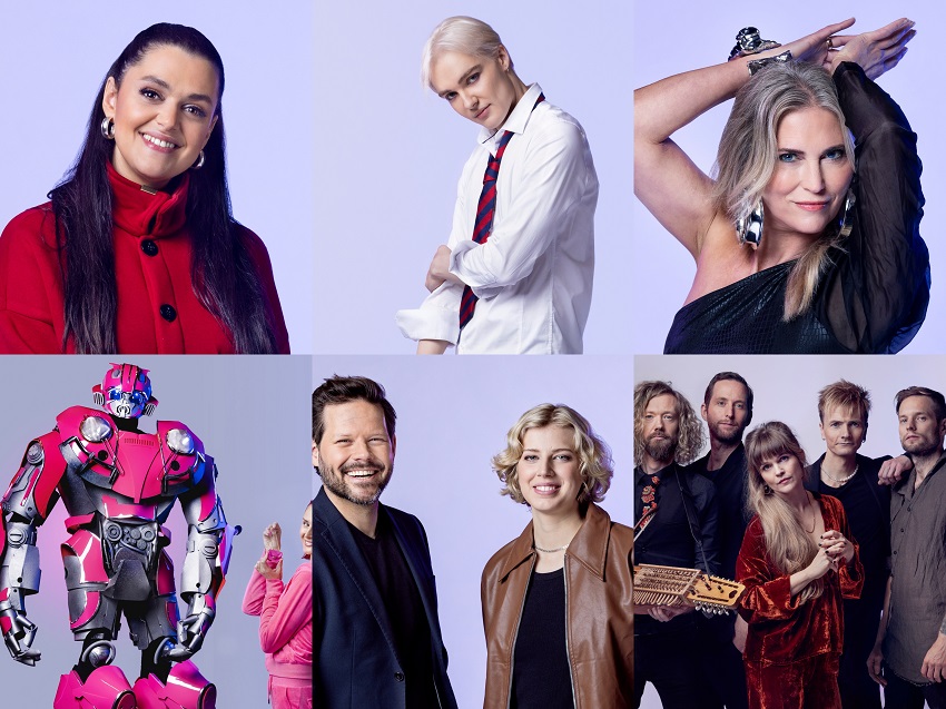 Running order set for the second semifinal of Melodi Grand Prix 2024
