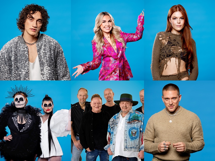  Snippets of the songs of the heat 4 of Melodifestivalen 2024 released