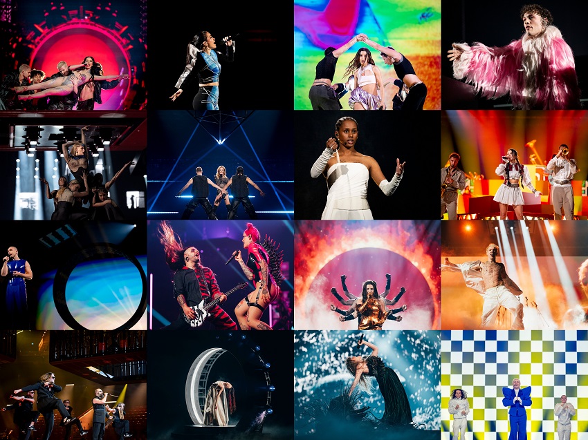VIDEOS: The clips from the rehearsals for the second semi-final of Eurovision 2024